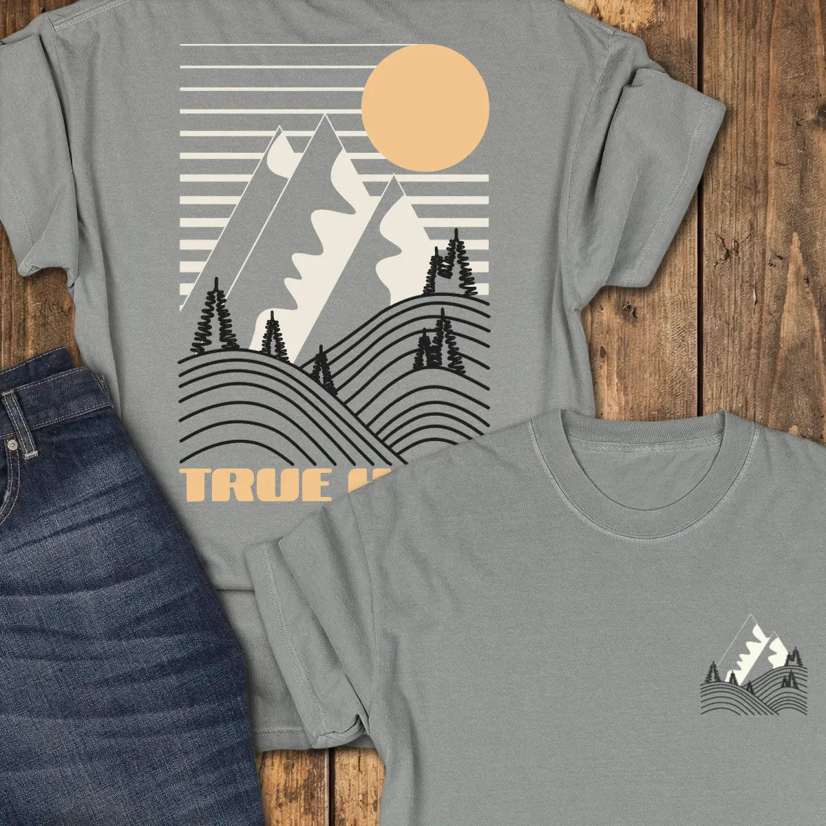 Morning Again Tee - Grey