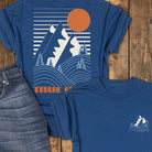 Morning Again Tee - Navy