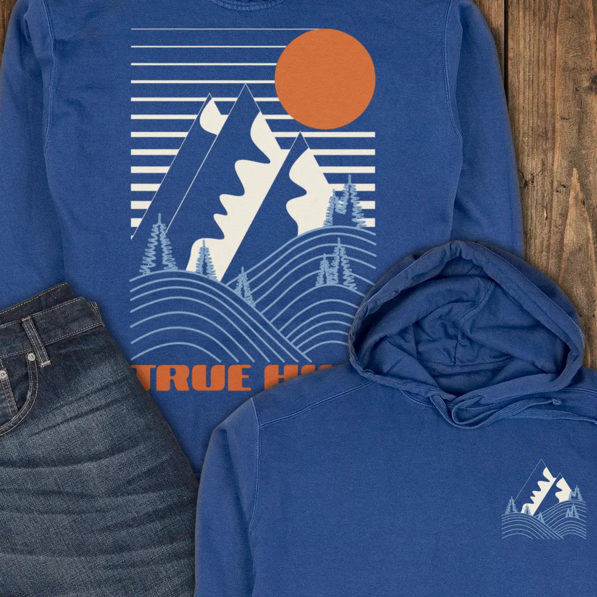 Morning Again Hoodie - True Navy