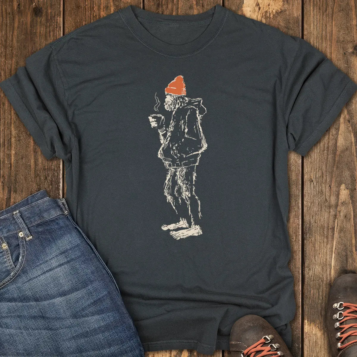 Morning Coffee Tee - Black