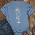 Morning Coffee Tee - Blue Jean