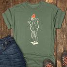 Morning Coffee Tee - Moss