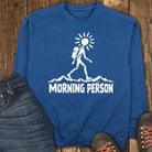 Morning Person Sweatshirt - True Navy