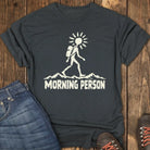 Morning Person Tee - Black