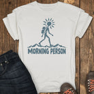 Morning Person Tee - White