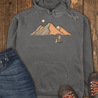 Mostly Just Looking Hoodie - Pepper