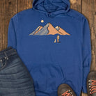 Mostly Just Looking Hoodie - True Navy