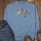 Mostly Just Looking Sweatshirt - Blue Jean