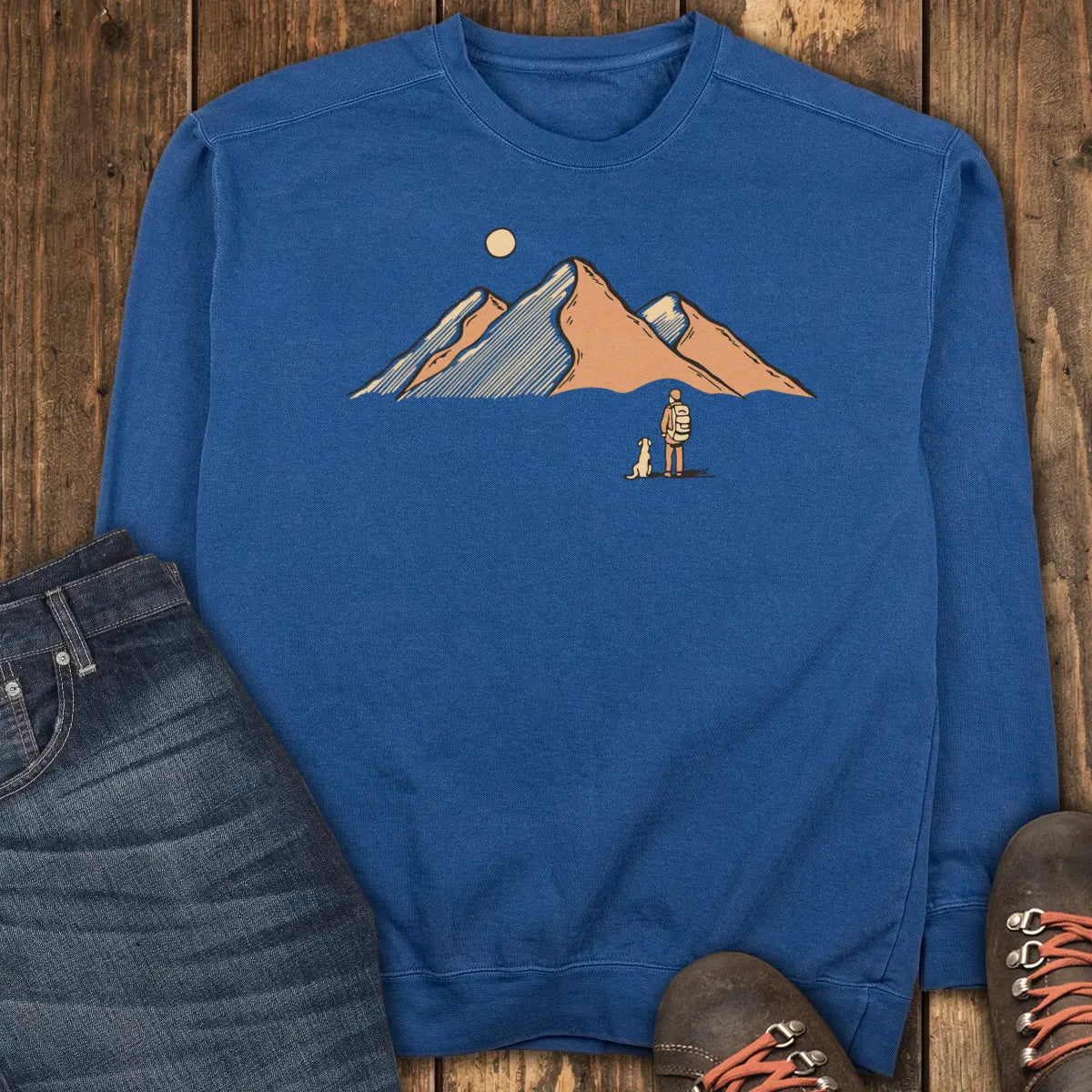 Mostly Just Looking Sweatshirt - True Navy