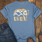 Mountain Bear Tee - Blue Jean