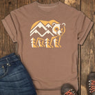 Mountain Bear Tee - Espresso