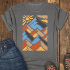Mountain Mosaic Tee - Pepper