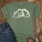 Mountain Nap Society Tee - Moss