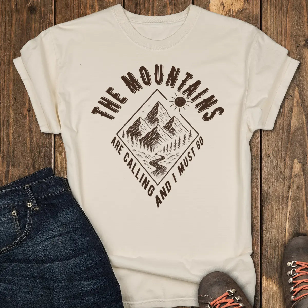Mountain Spirit Tee - Ivory