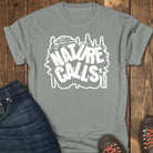 Nature Calls Tee - Grey