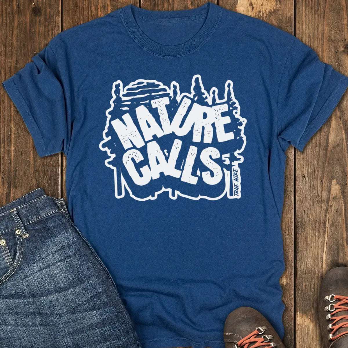 Nature Calls Tee - Navy
