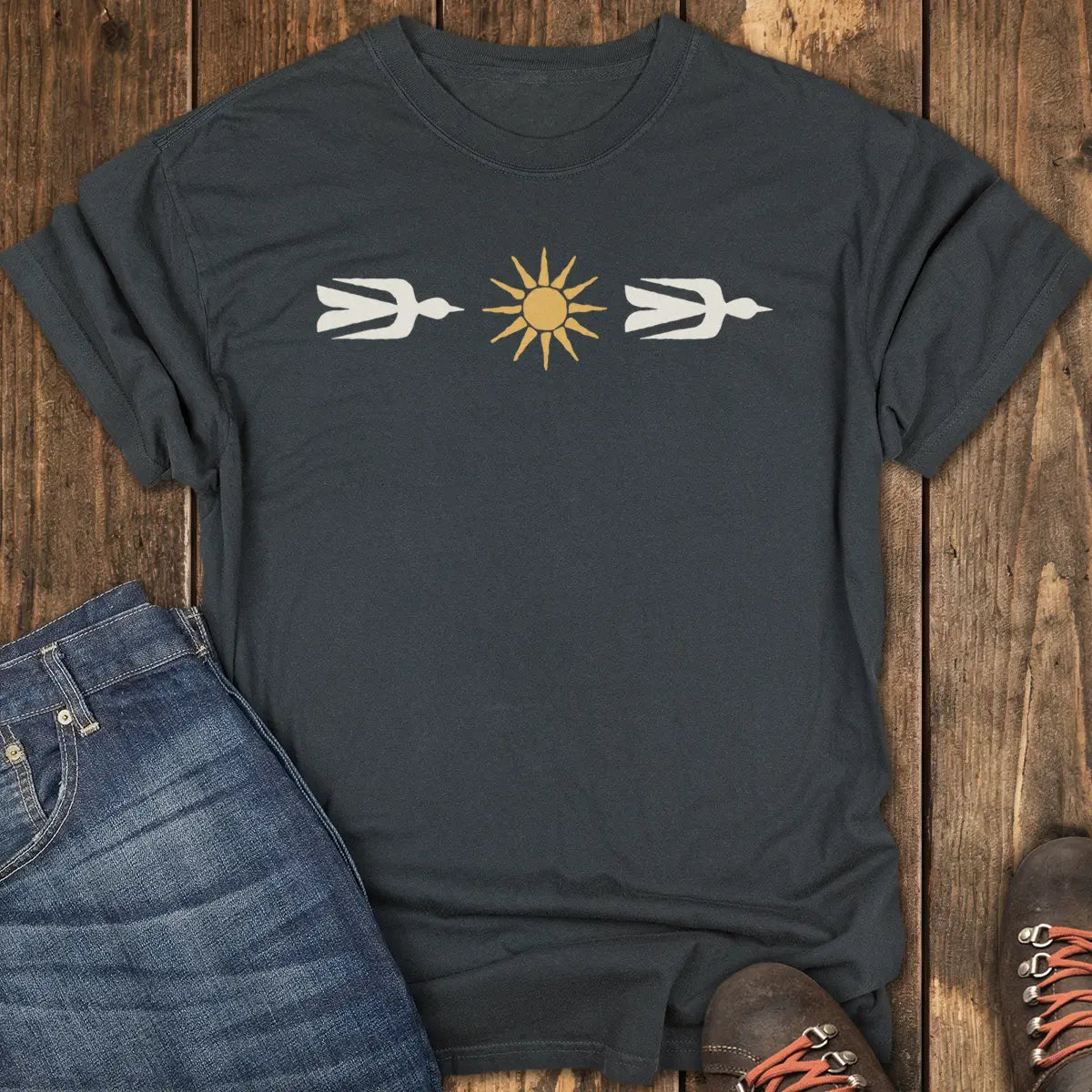 Nature Icons Tee - Black
