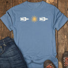 Nature Icons Tee - Blue Jean