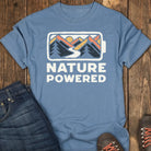 Nature Powered Tee - Blue Jean