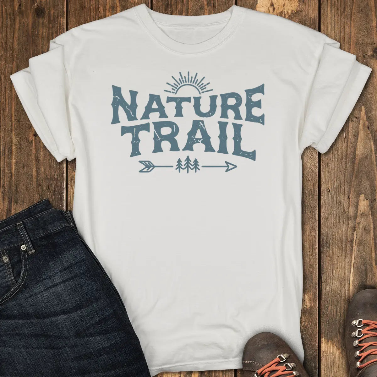 Nature Trail Club Tee - White