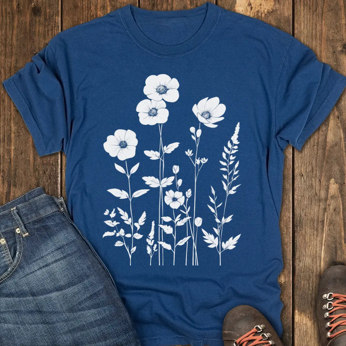 Nature’s Flow Tee - Navy