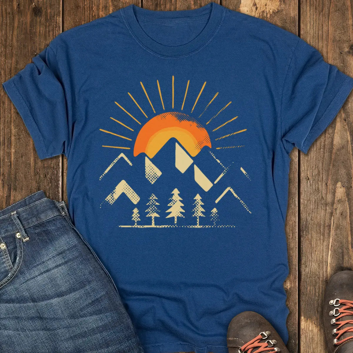 New Day Tee - Navy