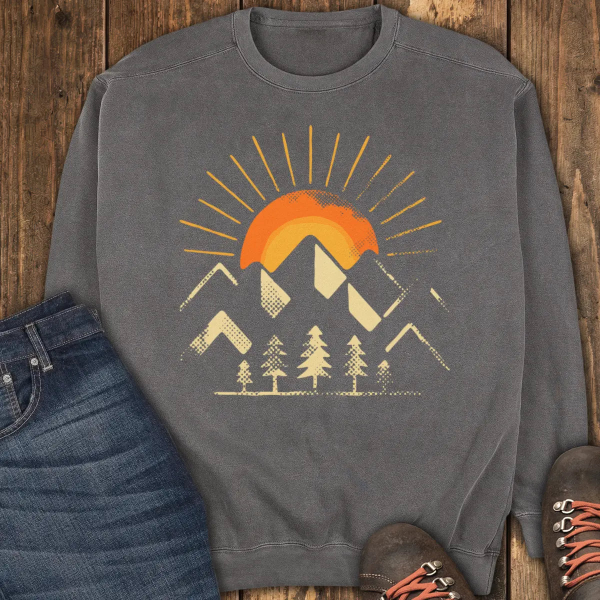 New Day Sweatshirt - Pepper
