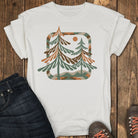 Night Pines Tee - White
