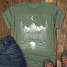 Night Sky Tee - Moss