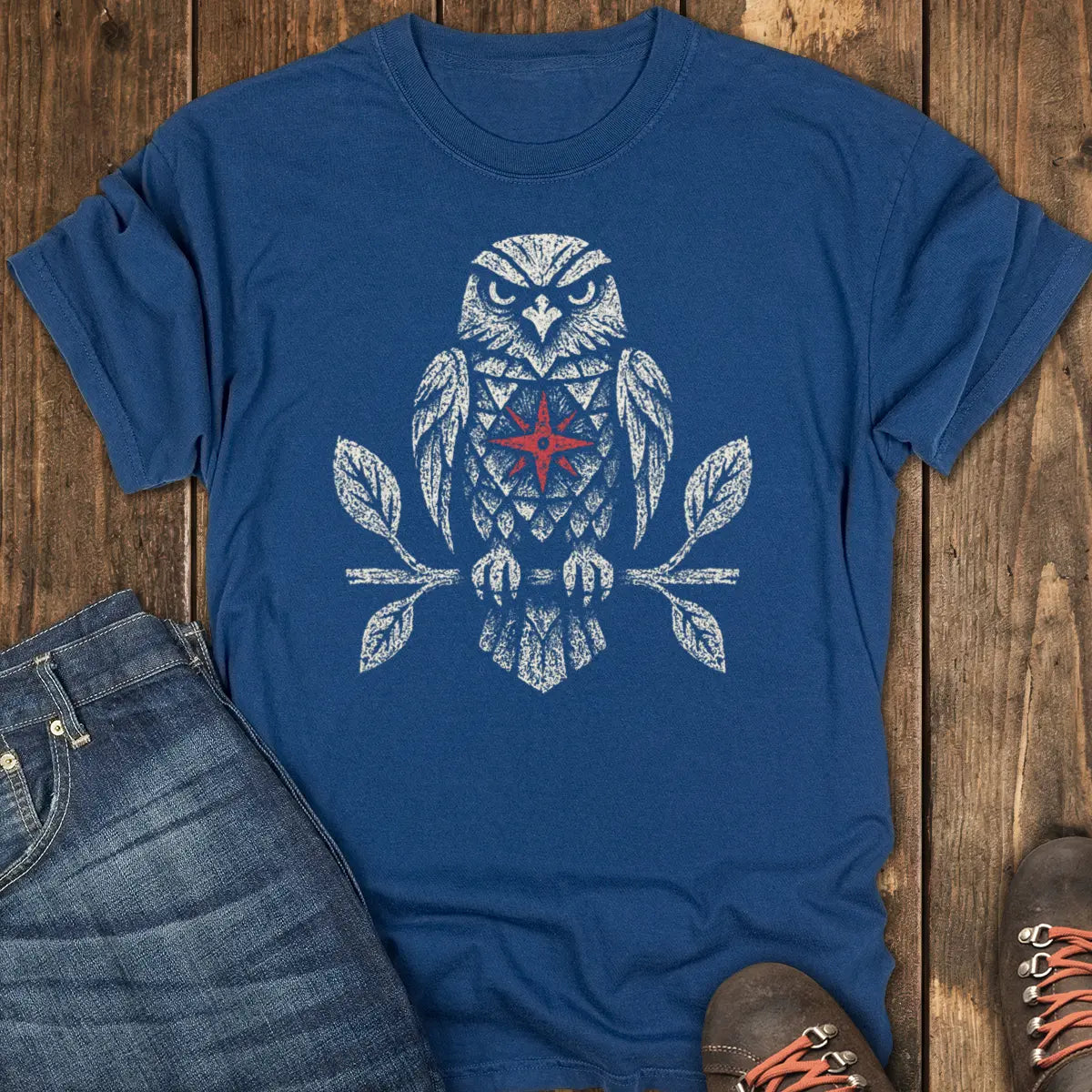 Night Star Tee - Navy