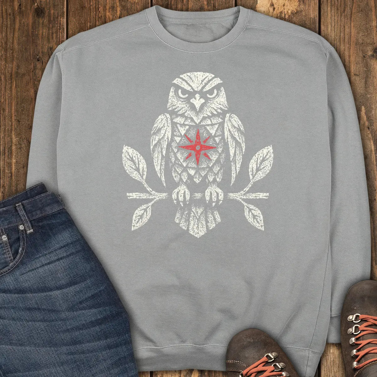 Night Star Sweatshirt - Grey
