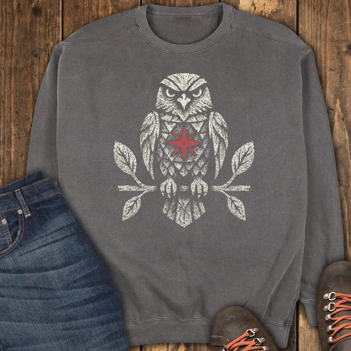 Night Star Sweatshirt - Pepper