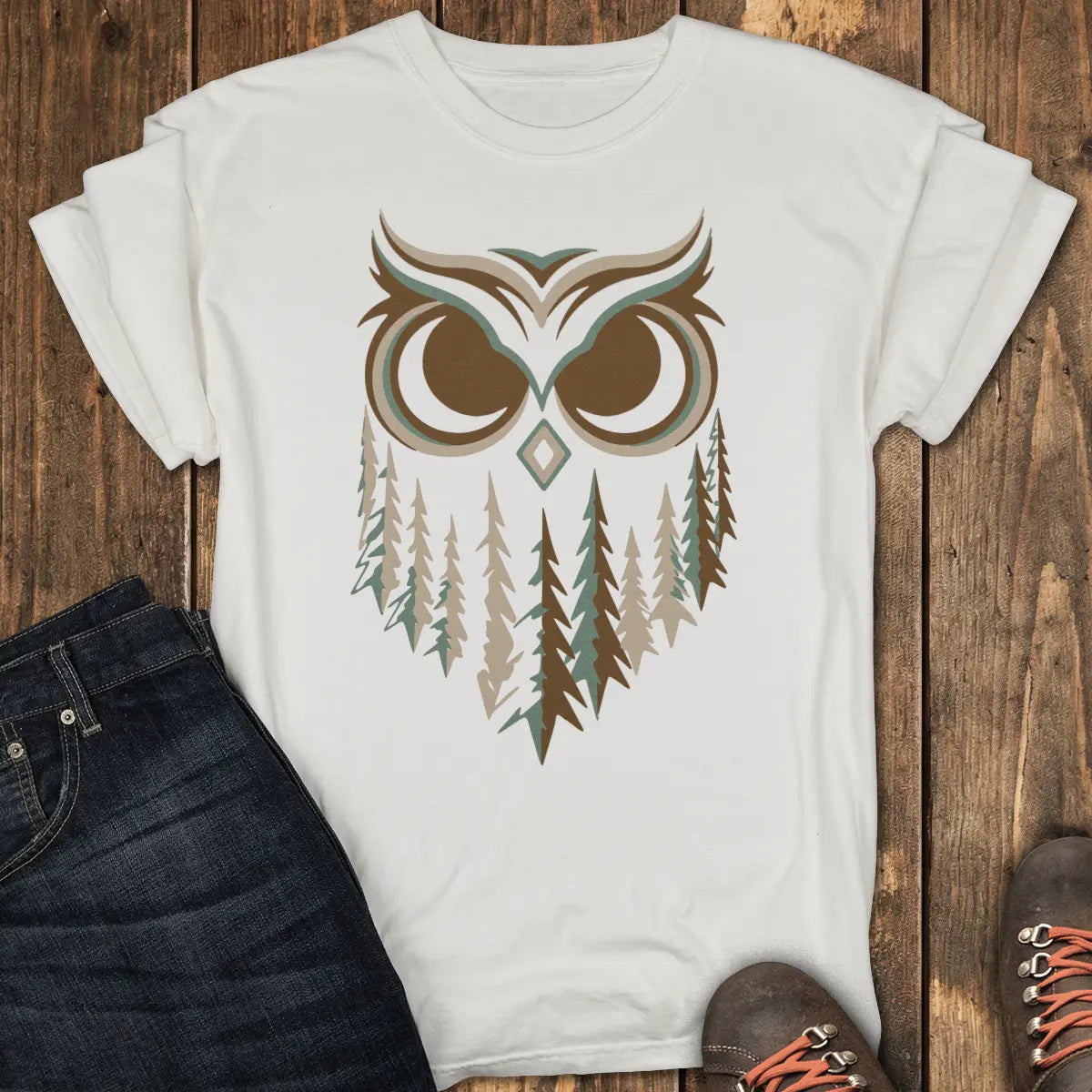 Night Watch Tee - White