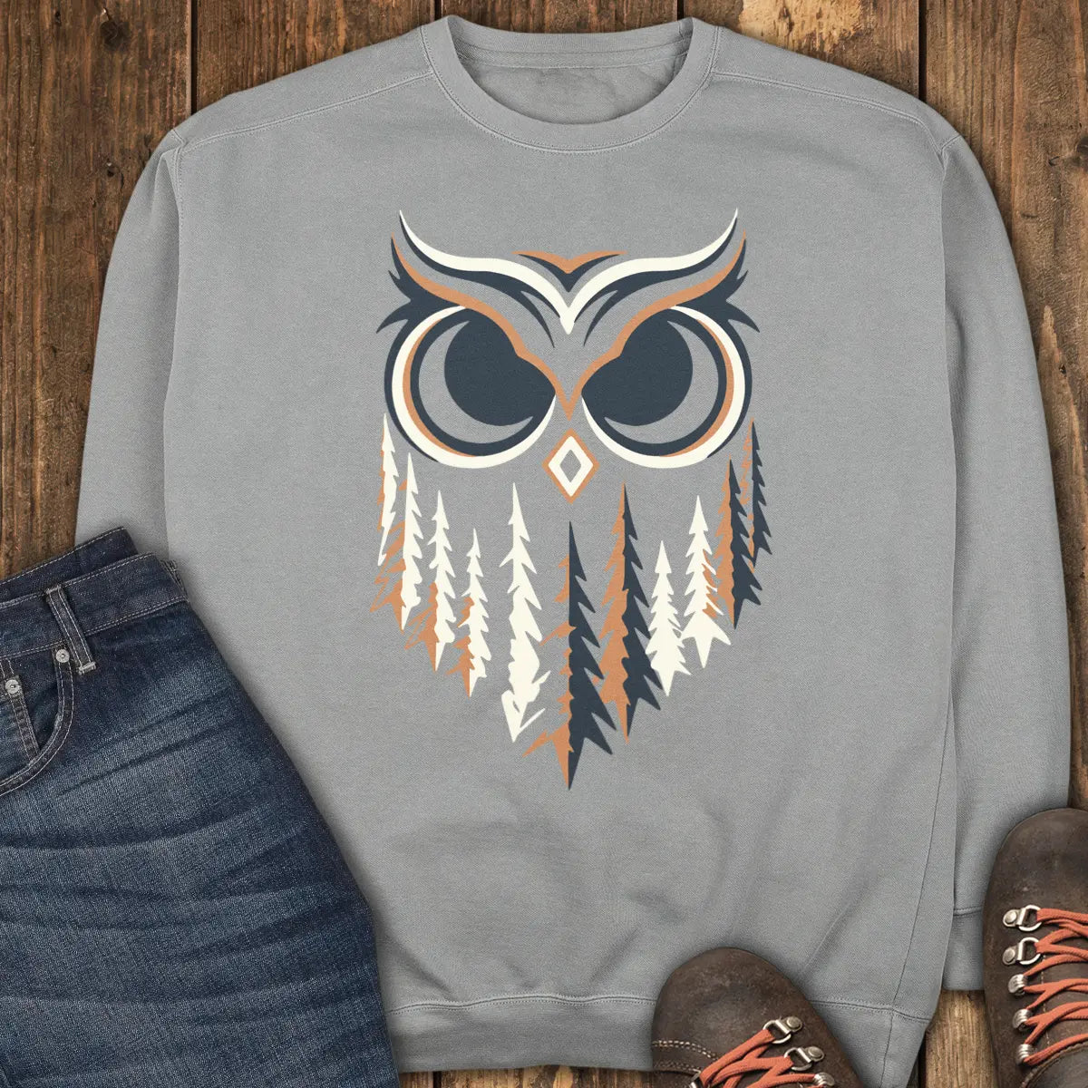 Night Watch Sweatshirt - Grey