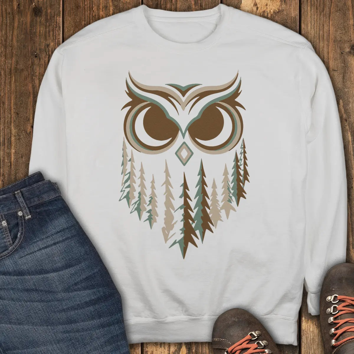 Night Watch Sweatshirt - White