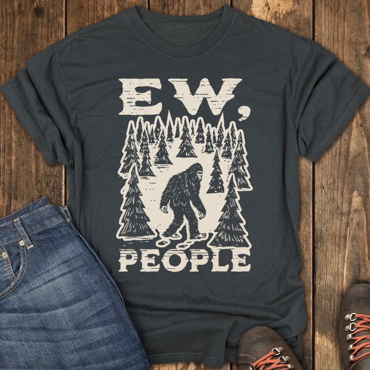 No Humans Trail Club Tee - Black