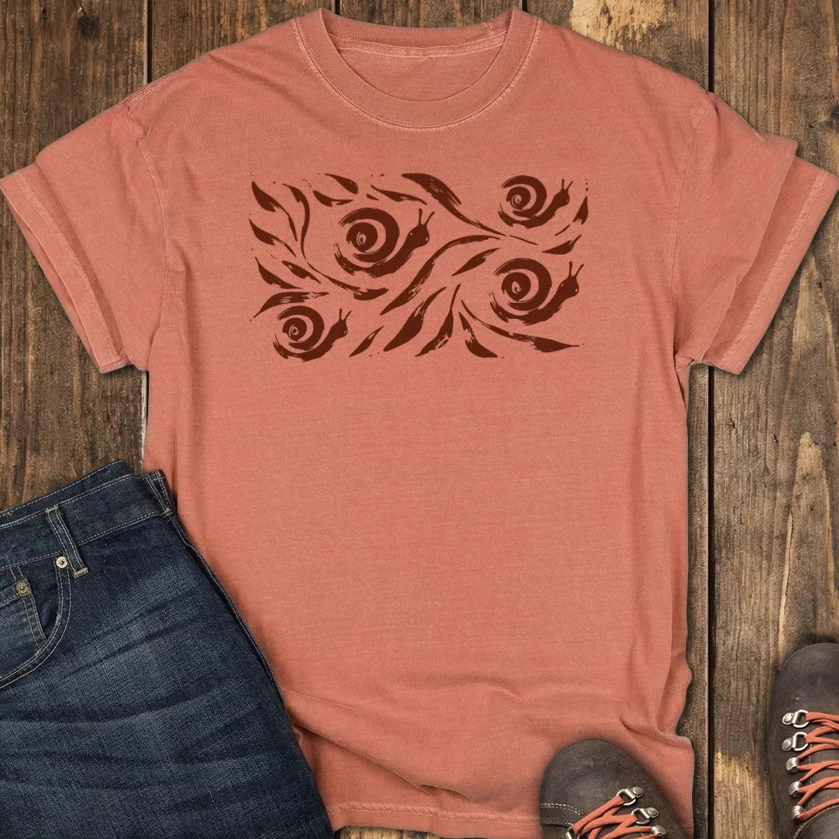 No Rush Trail Tee - Yam