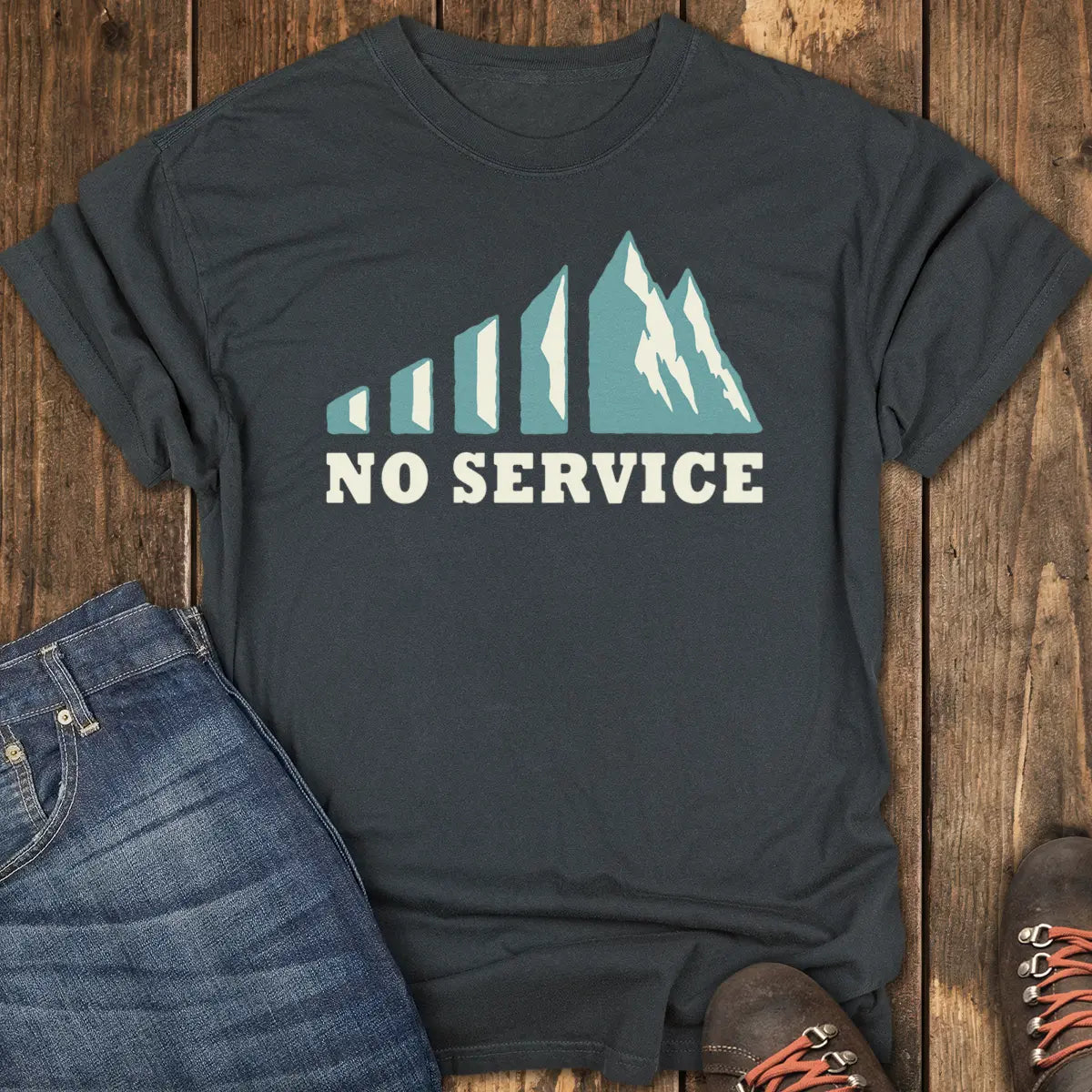 No Service Tee - Black