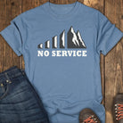 No Service Tee - Blue Jean
