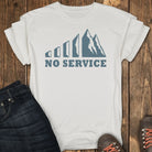No Service Tee - White
