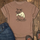Not A Morning Possum Tee - Espresso