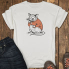 Not A Morning Possum Tee - White