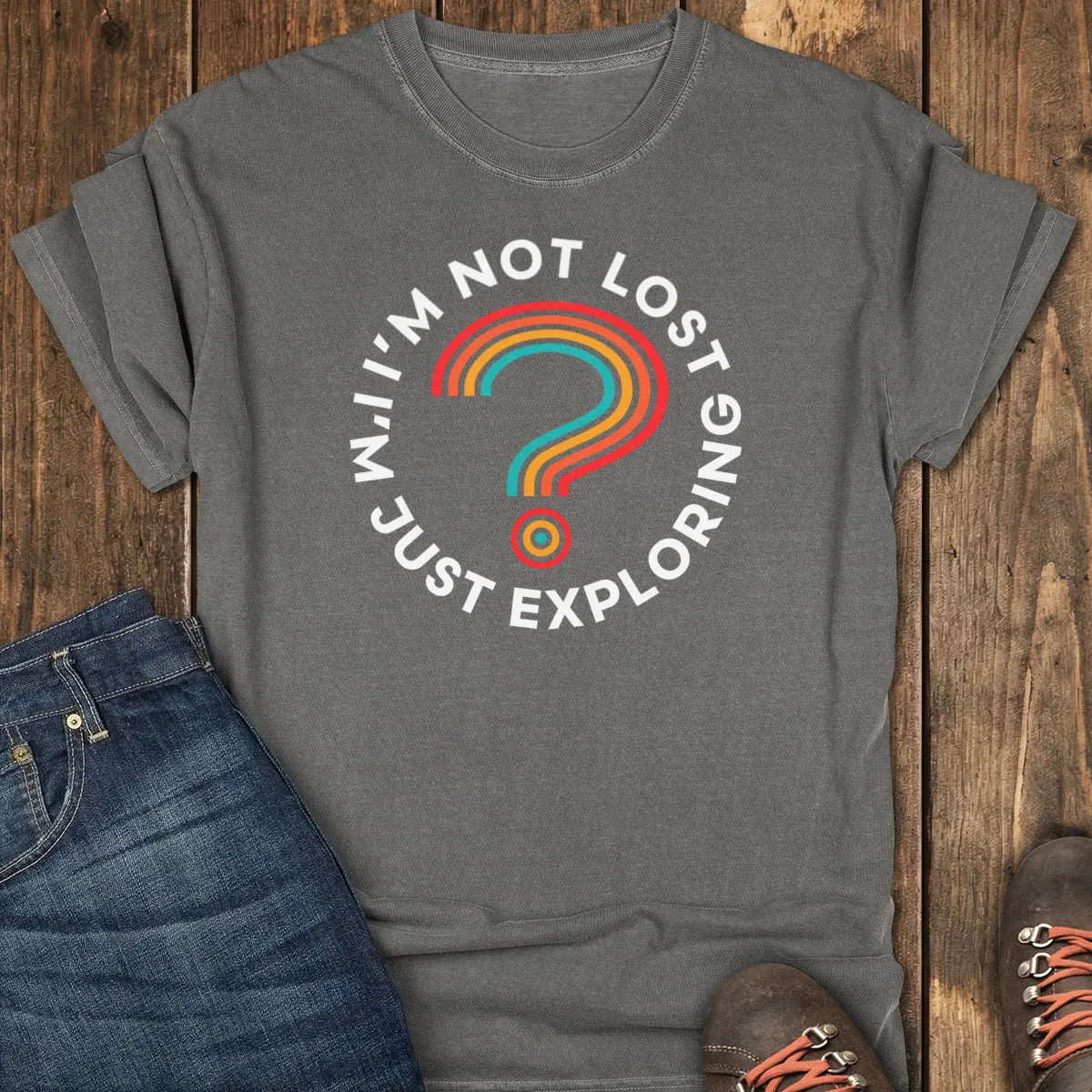 Not Lost Tee - Pepper