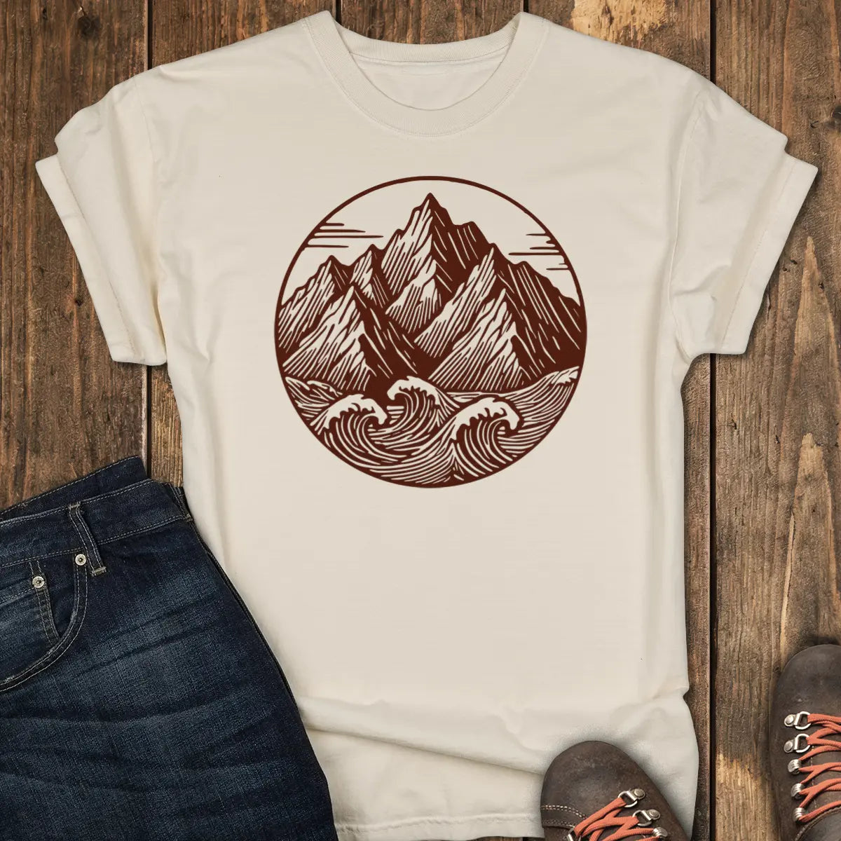 Ocean Ridge Tee - Ivory