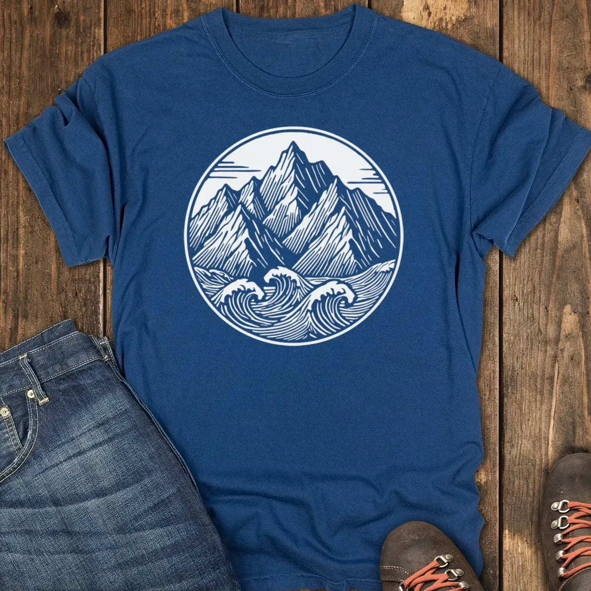 Ocean Ridge Tee - Navy