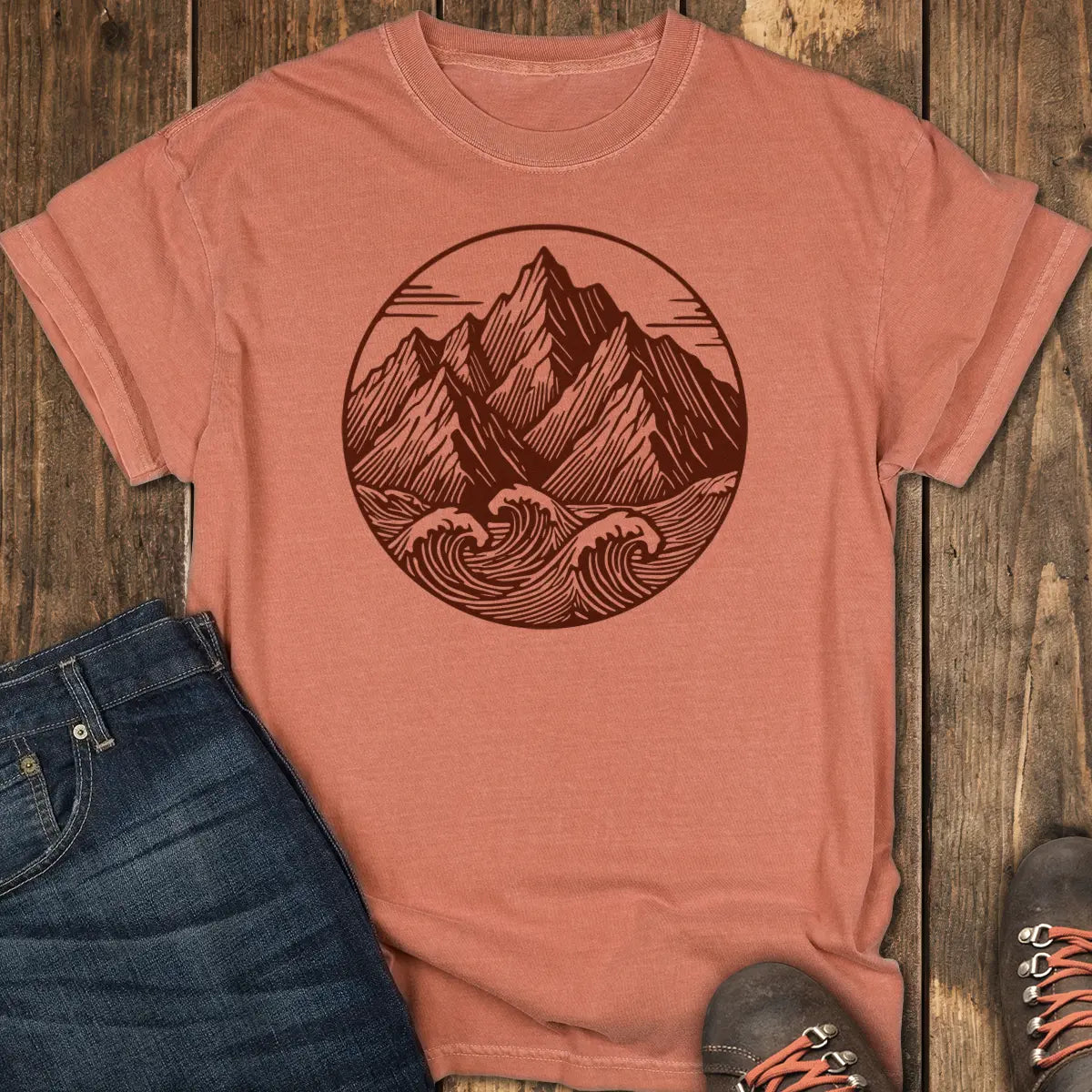 Ocean Ridge Tee - Yam