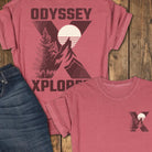 Odyssey Tee - Crimson