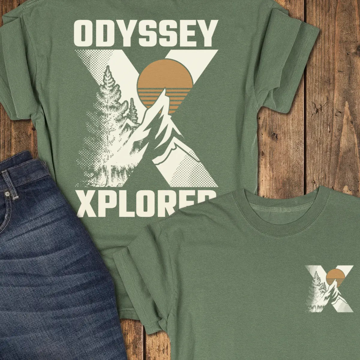 Odyssey Tee - Moss