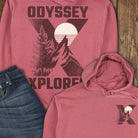Odyssey Hoodie - Crimson