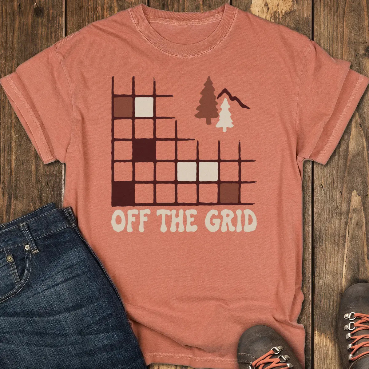 Off the Grid Tee - Yam